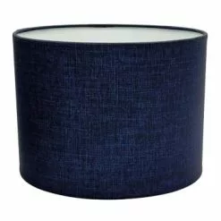 Abat-jours Lampes à Poser Abat-jour Chevet Effet Lin Rose T 20 X H 15 -Luminaires Soldes abat jour chevet effet lin bleu fonce t 20 x h 15
