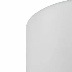 QAZQA Suspensions Abat-jour En Tissu Blanc -Luminaires Soldes abat jour en tissu blanc 2