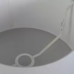 QAZQA Suspensions Abat-jour En Tissu Taupe -Luminaires Soldes abat jour en tissu taupe 5