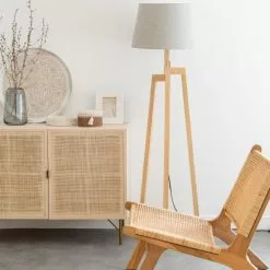 Maisons Du Monde Lampadaires Abat-jour Gris Clair -Luminaires Soldes abat jour gris clair 1000 10 33 206509 3