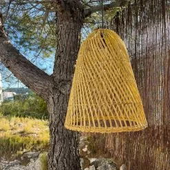 LUMISKY Suspensions Abat Jour Intérieur/extérieur Rotin Beige D40cm -Luminaires Soldes abat jour interieur exterieur rotin beige d40cm 4