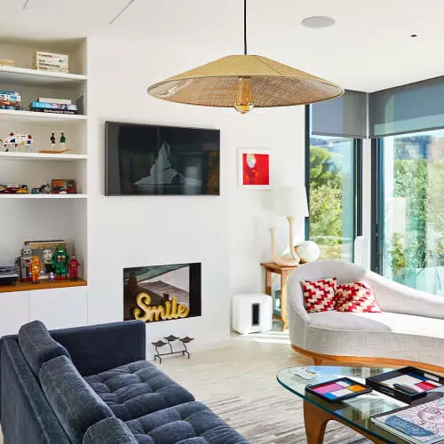 LUMISKY Suspensions Abat-jour Intérieur Fibre Naturelle Beige D60CM 3 LUMISKY Suspensions Abat-jour Intérieur Fibre Naturelle Beige D60CM – Image 3