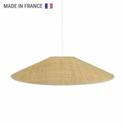 LUMISKY Suspensions Abat-jour Intérieur Fibre Naturelle Beige D60CM 10 LUMISKY Suspensions Abat-jour Intérieur Fibre Naturelle Beige D60CM -Luminaires Soldes abat jour interieur fibre naturelle beige d60cm 4