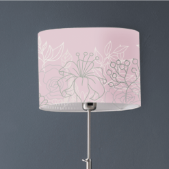 Abat-jours Lampadaires Abat-jour Lampadaire Bouquet Rose Poudré T 45 X H 25 -Luminaires Soldes abat jour lampadaire bouquet rose poudre t 45 x h 25 2