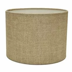 Abat-jours Lampadaires Abat-jour Lampadaire Effet Lin Beige T 35 X H 20