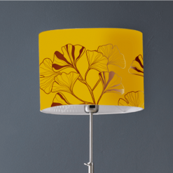 Abat-jours Lampadaires Abat-jour Lampadaire Iris Jaune Moutarde T 45 X H 25 -Luminaires Soldes abat jour lampadaire iris jaune moutarde t 45 x h 25 2