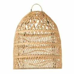 Meubles & Design Suspensions Abat-jour Lanterne En Rotin Naturel Naturel