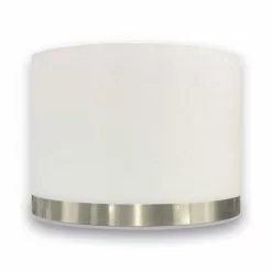 Abat-jours Lampes à Poser Abat-jour Pour Chevet Rond Blanc Jonc Aluminium T 25 X H 20 -Luminaires Soldes abat jour pour chevet rond blanc jonc aluminium t 25 x h 20 3