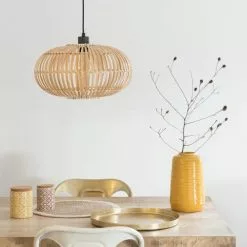 Maisons Du Monde Suspensions Abat-jour Pour Suspension En Bambou D40 6 Maisons Du Monde Suspensions Abat-jour Pour Suspension En Bambou D40 -Luminaires Soldes abat jour pour suspension en bambou d40 1000 14 6 180078 3