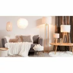 Maisons Du Monde Suspensions Abat-jour Pour Suspension En Plumes Blanches -Luminaires Soldes abat jour pour suspension en plumes blanches 1000 15 31 149394 4