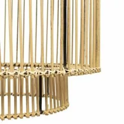 Bazar Bizar Suspensions Abat-jour Pour Suspension En Rotin Naturel -Luminaires Soldes abat jour pour suspension en rotin naturel 3