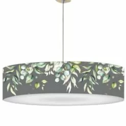 Abat-jours Suspensions Abat-jour Suspension Gris D 60 Cm -Luminaires Soldes abat jour suspension gris d 60 cm 3