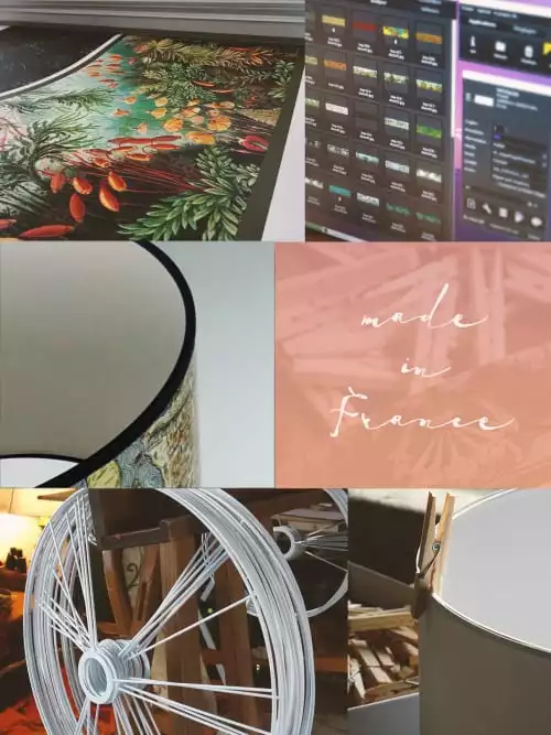 Yeda Design Lampes à Poser Abat Jour Vintage Map Paris 25 X 18 4 Yeda Design Lampes à Poser Abat Jour Vintage Map Paris 25 X 18 – Image 4