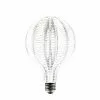 LUMISKY Ampoules Led Ampoule LED Décorative Aluminium Transparent E27