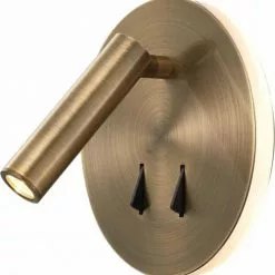 Mantra Appliques Murales Et Spots Applique Aluminium Laiton Led