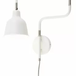 It's About Romi Appliques Murales Et Spots Applique Articulée Métal Blanc L21-57cm -Luminaires Soldes applique articulee metal blanc l21 57cm 5