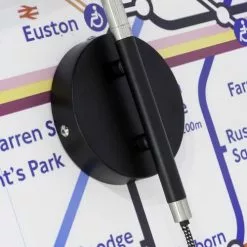 It's About Romi Appliques Murales Et Spots Applique Articulée Métal Noir L21-57cm -Luminaires Soldes applique articulee metal noir l21 57cm 4