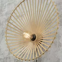 Good & Mojo Appliques Murales Et Spots Applique Asymétrique En Bambou D60 -Luminaires Soldes applique asymetrique en bambou d60 4