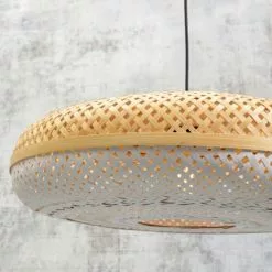 Good & Mojo Appliques Murales Et Spots Applique Bambou Blanc 3 Bras L105cm -Luminaires Soldes applique bambou blanc 3 bras l105cm 3