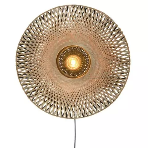 Good & Mojo Appliques Murales Et Spots Applique Bambou D87cm 1 Good & Mojo Appliques Murales Et Spots Applique Bambou D87cm