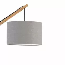 Good & Mojo Appliques Murales Et Spots Applique Bambou/lin Gris Clair L50cm -Luminaires Soldes applique bambou lin gris clair l50cm 4