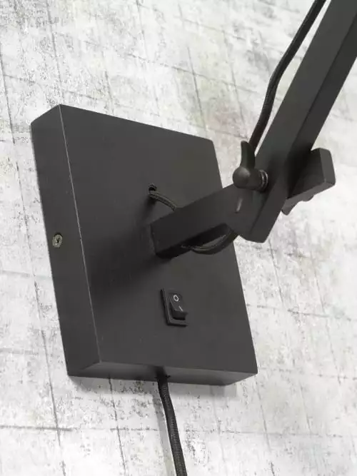 Good & Mojo Appliques Murales Et Spots Applique Bambou/lin L50cm 4 Good & Mojo Appliques Murales Et Spots Applique Bambou/lin L50cm – Image 4