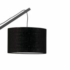 Good & Mojo Appliques Murales Et Spots Applique Bambou/lin Noir L50cm -Luminaires Soldes applique bambou lin noir l50cm 8