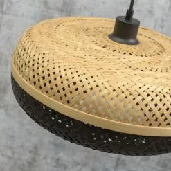 Good & Mojo Appliques Murales Et Spots Applique Bambou Noir 2 Bras L55cm -Luminaires Soldes applique bambou noir 2 bras l55cm 4