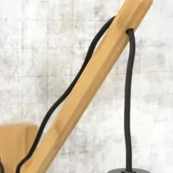 Good & Mojo Appliques Murales Et Spots Applique Bambou Noir 2 Bras L55cm -Luminaires Soldes applique bambou noir 2 bras l55cm 5