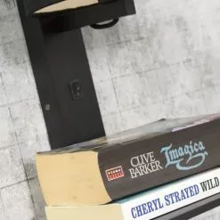 Good & Mojo Appliques Murales Et Spots Applique Bambou Noir/lin Avec Tablette H36cm -Luminaires Soldes applique bambou noir lin avec tablette h36cm 16