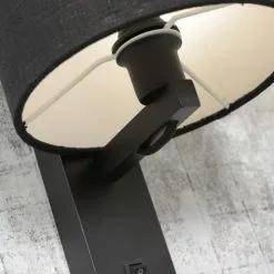 Good & Mojo Appliques Murales Et Spots Applique Bambou Noir/lin Avec Tablette H36cm 10 Good & Mojo Appliques Murales Et Spots Applique Bambou Noir/lin Avec Tablette H36cm -Luminaires Soldes applique bambou noir lin avec tablette h36cm 40