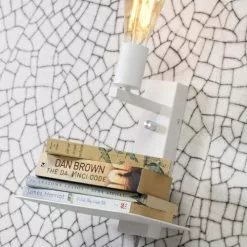 It's About Romi Appliques Murales Et Spots Applique Blanche Avec Tablette H25cm 8 It's About Romi Appliques Murales Et Spots Applique Blanche Avec Tablette H25cm -Luminaires Soldes applique blanche avec tablette h25cm 2