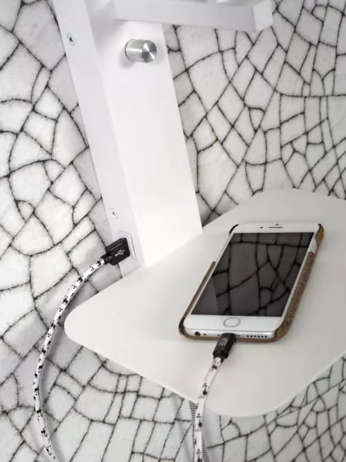 It's About Romi Appliques Murales Et Spots Applique Blanche Avec Tablette H25cm 6 It's About Romi Appliques Murales Et Spots Applique Blanche Avec Tablette H25cm – Image 6