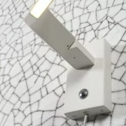 It's About Romi Appliques Murales Et Spots Applique Blanche H14cm -Luminaires Soldes applique blanche h14cm 3