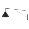 Maisons Du Monde Appliques Murales Et Spots Applique Bras Déporté 1 Abat-jour En Métal Noir