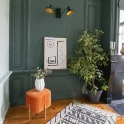 Now’s Home Appliques Murales Et Spots Applique Double En Métal Noir Et Doré H28cm -Luminaires Soldes applique double en metal noir et dore h28cm 2