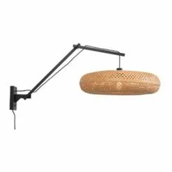 Good & Mojo Appliques Murales Et Spots Applique En Bambou 3 Bras L105cm