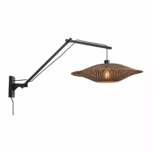 Good & Mojo Appliques Murales Et Spots Applique En Bambou Noir 3 Bras L105cm 1 Good & Mojo Appliques Murales Et Spots Applique En Bambou Noir 3 Bras L105cm