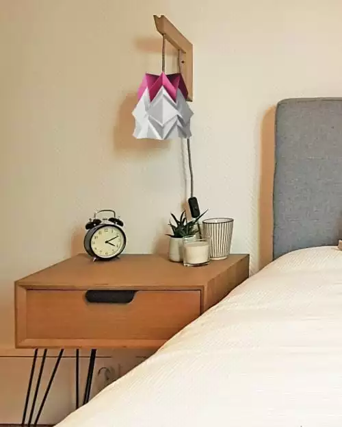 Tedzukuri Atelier Appliques Murales Et Spots Applique En Bois Et Petite Suspension Origami En Papier 3 Tedzukuri Atelier Appliques Murales Et Spots Applique En Bois Et Petite Suspension Origami En Papier – Image 3