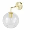 Maisons Du Monde Appliques Murales Et Spots Applique En Métal Doré Et Globe En Verre