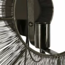 Mica Decorations Appliques Murales Et Spots Applique En Métal Noir D60 -Luminaires Soldes applique en metal noir d60 2