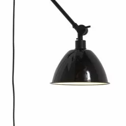 It's About Romi Appliques Murales Et Spots Applique En Métal Noir L60cm