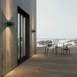 Dyberg Larsen Appliques Murales Et Spots Applique En Métal Noir Mat Et Verre, H 6 Cm D 13 Cm -Luminaires Soldes applique en metal noir mat et verre h 6 cm d 13 cm 2