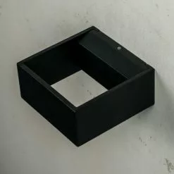 Dyberg Larsen Appliques Murales Et Spots Applique En Métal Noir Mat Et Verre, H 6 Cm D 13 Cm -Luminaires Soldes applique en metal noir mat et verre h 6 cm d 13 cm 3