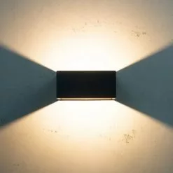 Dyberg Larsen Appliques Murales Et Spots Applique En Métal Noir Mat Et Verre, H 6 Cm D 13 Cm -Luminaires Soldes applique en metal noir mat et verre h 6 cm d 13 cm 4