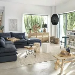 Maisons Du Monde Appliques Murales Et Spots Applique En Osier Tressé -Luminaires Soldes applique en osier tresse 1000 11 9 200458 4