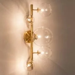 Maisons Du Monde Appliques Murales Et Spots Applique Globe En Verre Et Métal Bronze -Luminaires Soldes applique globe en verre et metal bronze 1000 13 25 177391 3