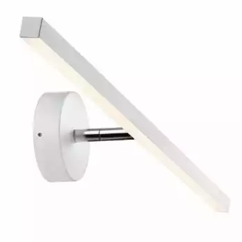 Nordlux Appliques Murales Et Spots Applique LED De Salle De Bain Métal Argenté L60cm 5 Nordlux Appliques Murales Et Spots Applique LED De Salle De Bain Métal Argenté L60cm – Image 5