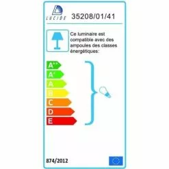 Lucide Appliques Murales Et Spots Applique Murale Cubique Plâtre Gris H11.5cm -Luminaires Soldes applique murale cubique platre gris h11 5cm 2