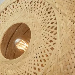 Good & Mojo Appliques Murales Et Spots Applique Murale En Bambou Naturel D60 -Luminaires Soldes applique murale en bambou naturel d60 4